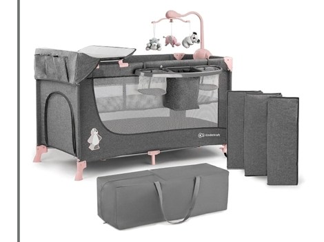 Kinderkraft Joy 2 ACC Reisebett 3in1 neuwertig ink