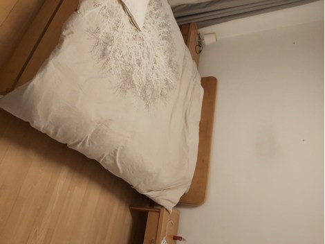 Doppelbett Eiche massiv