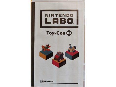 Nintendo Labo: Toy-Con 03: Fahrzeug-Set