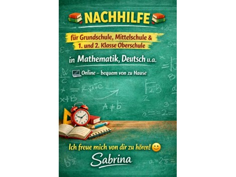 Biete Online-Nachhilfe
