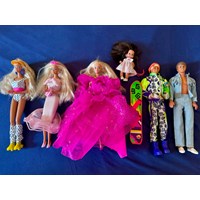 Barbie Vintage-Set: Puppen & großes Zubehör-Paket 4