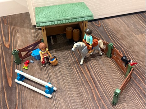 Playmobil Spirit 70119 – Zaun mit Lucky und Javier