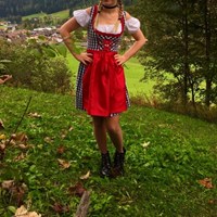 Dirndl von Landhaus Trachtenmode – Größe 34 inkl. 8