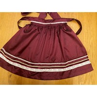 Krüger Dirndl – Größe 34 – Bordeaux und Altrosa 5