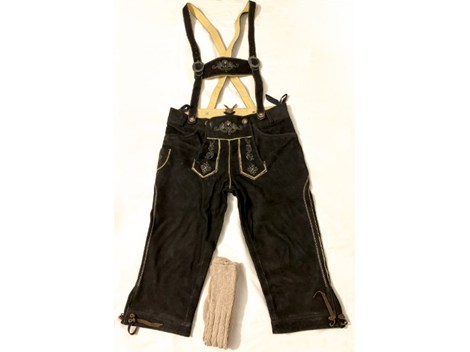 Neuwertige Lederhose für Herren