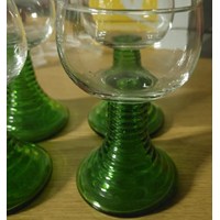 Verkaufe 4 Römergläser / Vendo 4 bicchieri „Römer“ 2