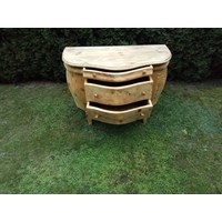 Abgelaugte Kommode 103 cm 2