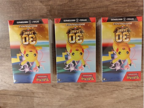 Pokémon 30er Jahrestag Booster Bundle (Deutsch)