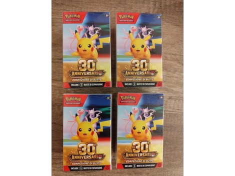 Pokémon 30° Anniversari Booster Bundle (Italiano)
