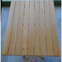 Garten / Camping Holz Tisch zusammen klappbar 80x6 2