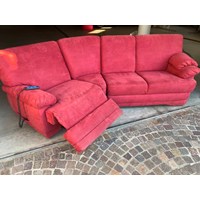 Sofa mit elektr. verstellbare Liege 2
