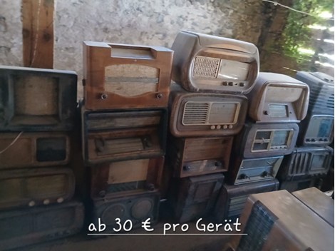 Alte Radios zu verkaufen – Deko oder Bastlerobjekt