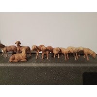 Handgeschnitzte Schafe 🐑 2
