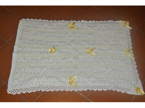 Selbstgemachte Babydecke Selbstgemachte Babydecke