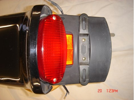 ORGINALER HINTERER KOTFLÜGEL YAMAHA XVS 1100