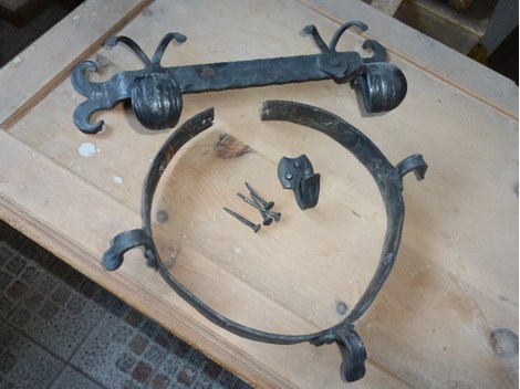 Garderobenhaken handgeschmiedet Garderobenhaken handgeschmiedet