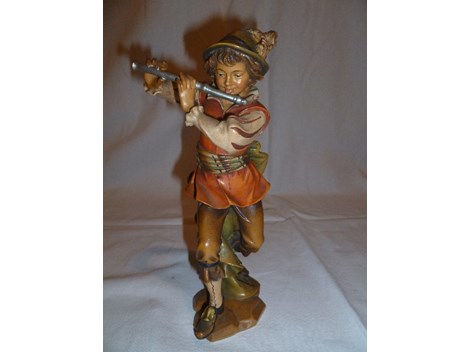 Schöne Holzfigur, bemahlen Schöne Holzfigur, bemahlen