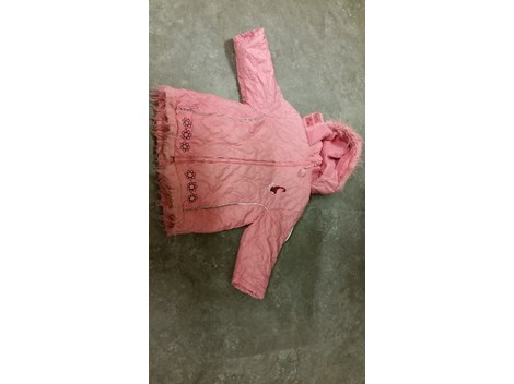 Mädchen-Winterjacke mit Innenflies Mädchen-Winterjacke mit Innenflies