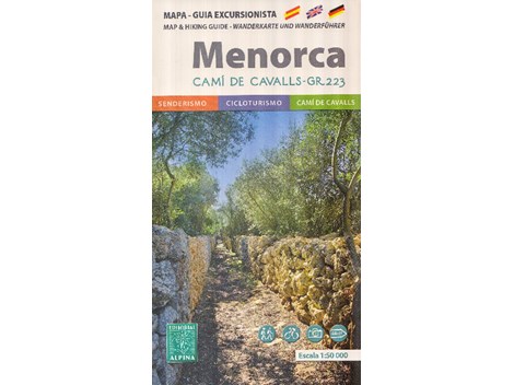 Menorca - Wanderkarte und Wanderführer (neu) Menorca - Wanderkarte und Wanderführer (neu)
