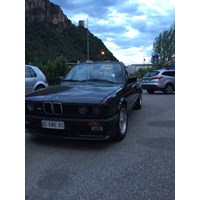 Bmw cabrio 325 i r schwarz 4