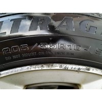 Winterreifen auf Alufelge Audi A4 - 205/55R16 3
