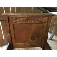 Bettgestell antik mit Matratze neu 5