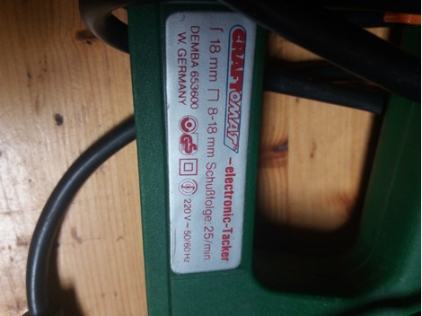Elektro-Tacker Elektro-Tacker
