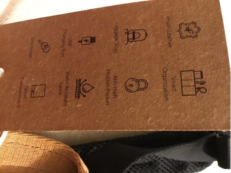 Rucksack mit vielen Funktionen