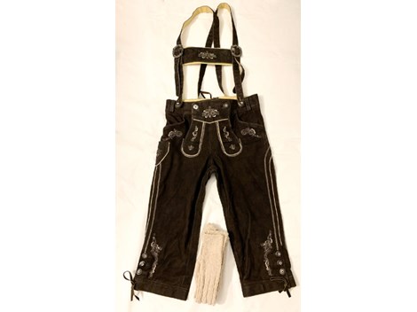 Neuwertige Lederhose für Damen